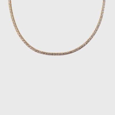 Colier Tennis Gold