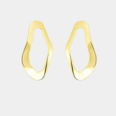 Cercei argint Reya Gold